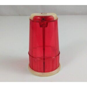 Vintage Coghlan's Red Campers Plastic Salt & Pepper Shakers #936 BP